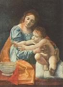 Giovanni Antonio Boltraffio Maria mit dem Kind oil on canvas